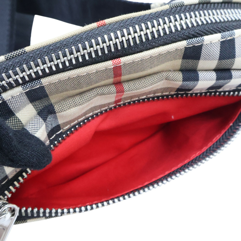 米色 Vintage Check 帆布 Cannon Belt Bag 腰包【BURBERRY 巴寶莉】 8014420-7