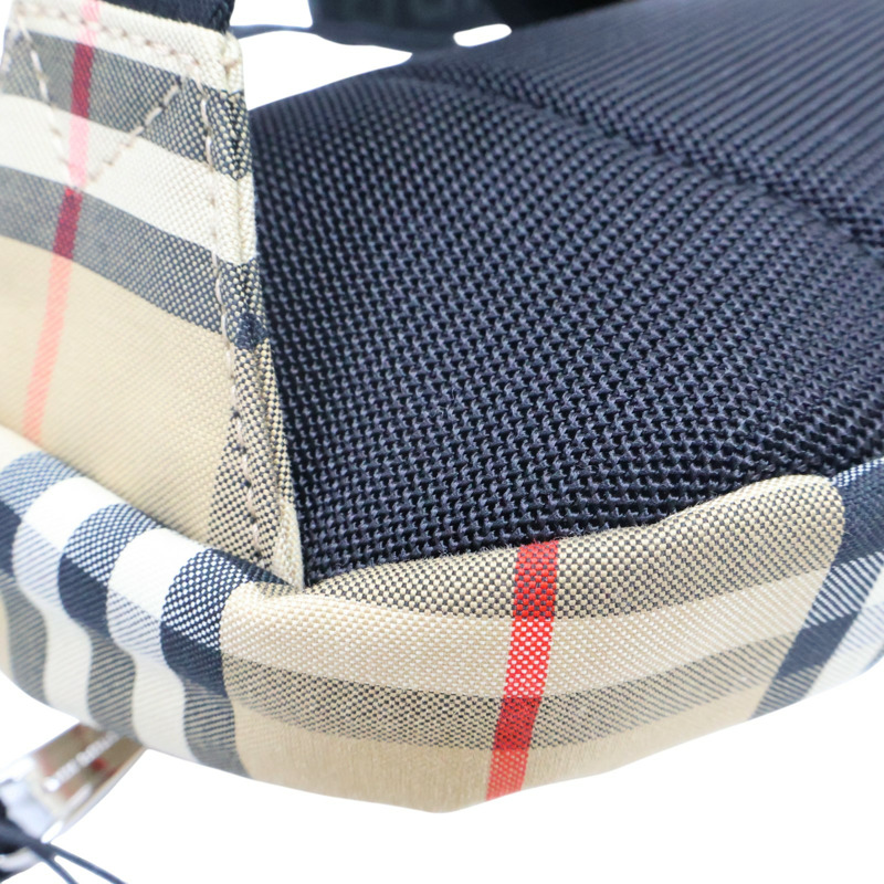米色 Vintage Check 帆布 Cannon Belt Bag 腰包【BURBERRY 巴寶莉】 8014420-11