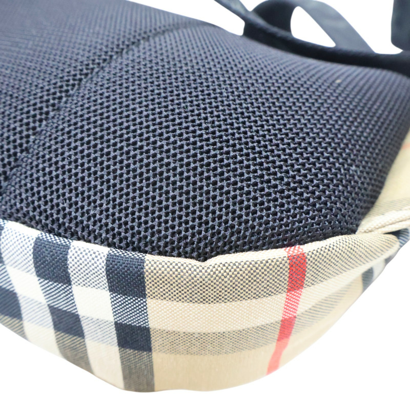 米色 Vintage Check 帆布 Cannon Belt Bag 腰包【BURBERRY 巴寶莉】 8014420-12
