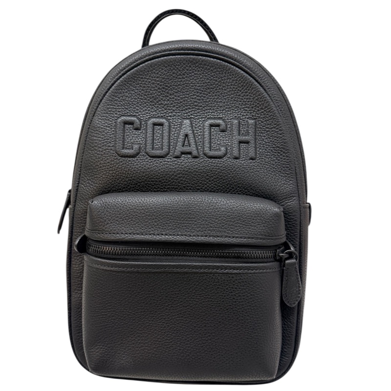 Coach 蔻馳 荔枝牛皮革 大尺寸經典 側背包 肩背包-0