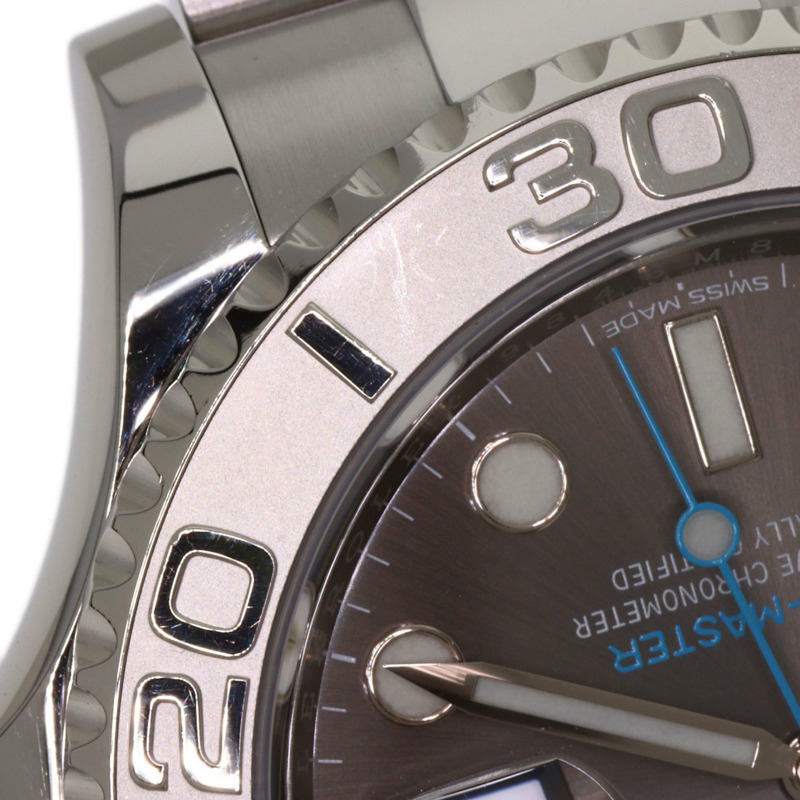 勞力士 116622 遊艇名仕型深銠色腕錶，精鋼/SS/PT 男款-17