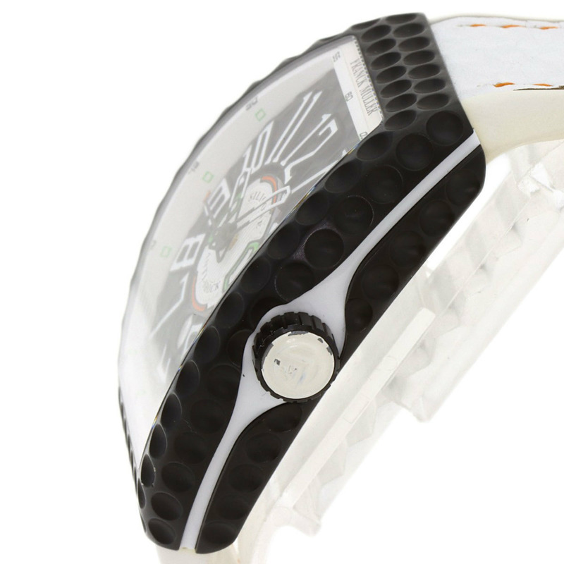 Franck Muller V45SCDT 高爾夫先鋒系列反揮桿腕錶，鈦金屬/橡膠材質，男款-4