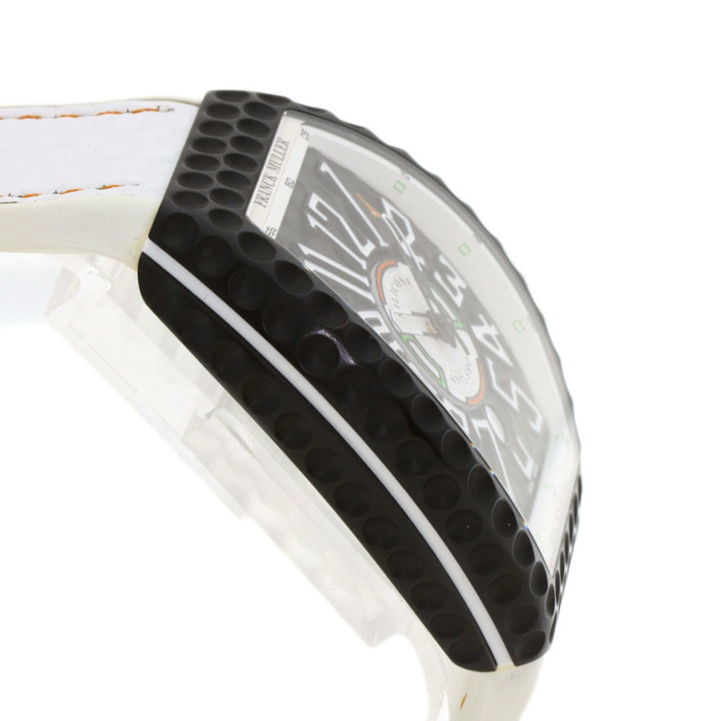 Franck Muller V45SCDT 高爾夫先鋒系列反揮桿腕錶，鈦金屬/橡膠材質，男款-5