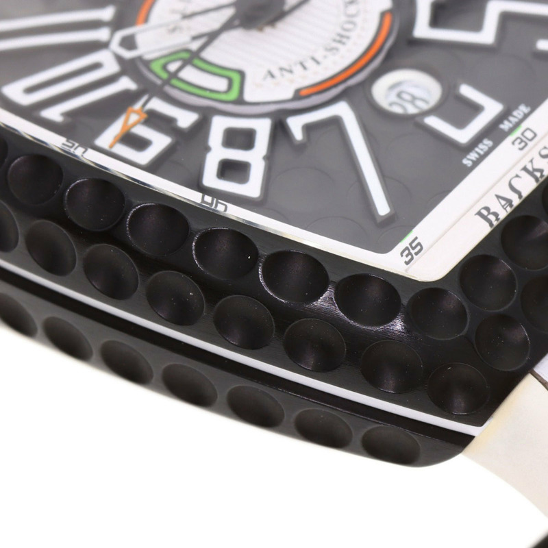 Franck Muller V45SCDT 高爾夫先鋒系列反揮桿腕錶，鈦金屬/橡膠材質，男款-16