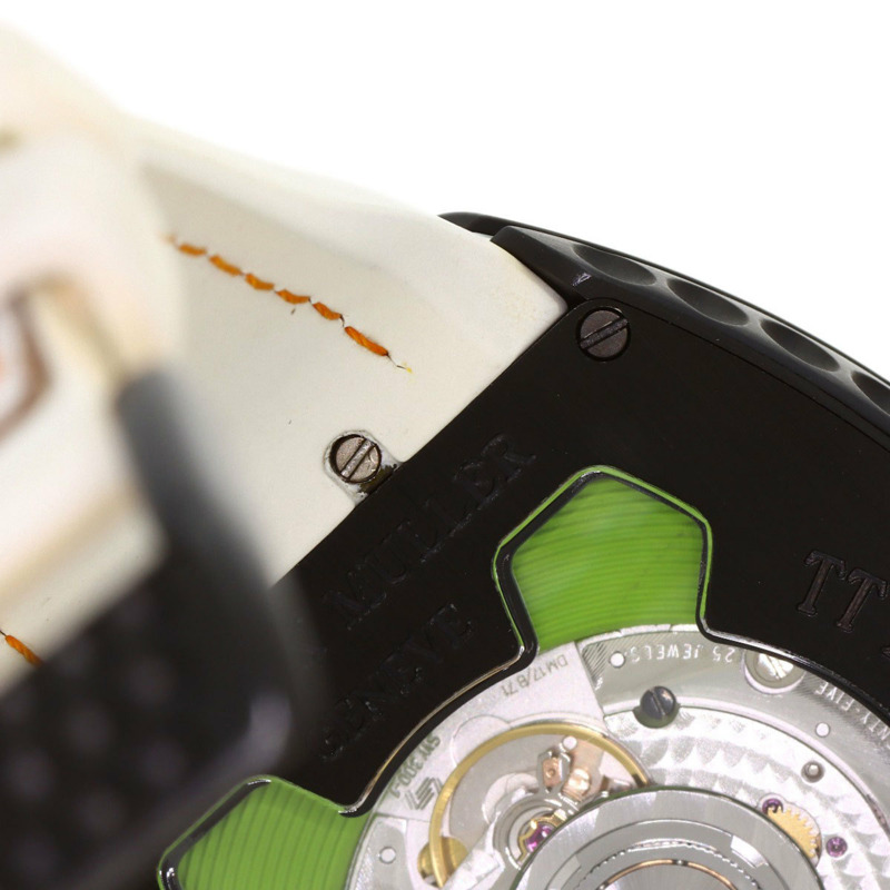 Franck Muller V45SCDT 高爾夫先鋒系列反揮桿腕錶，鈦金屬/橡膠材質，男款-23