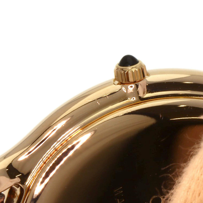 精工 4J81-5030 Credor 橢圓形錶盤腕錶，18K 玫瑰金/皮革錶帶，女款-15