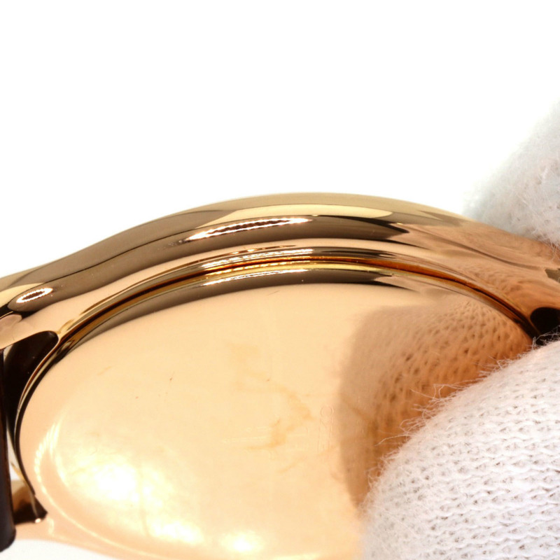 精工 4J81-5030 Credor 橢圓形錶盤腕錶，18K 玫瑰金/皮革錶帶，女款-17