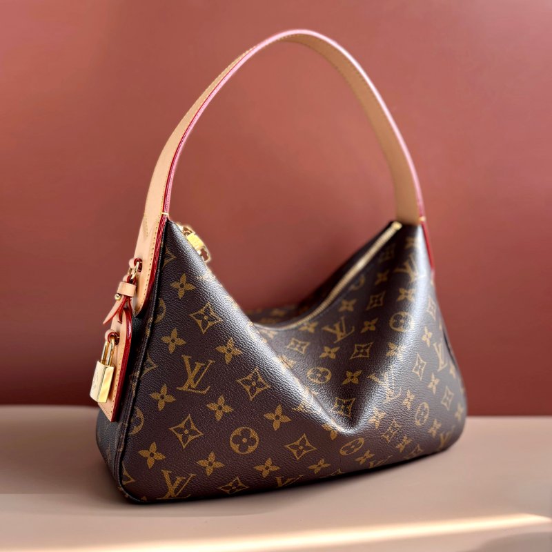 已售 ::LOUIS VUITTON:: LV M11952 Slouchy PM經典花紋單肩包 手提包 流浪包-0