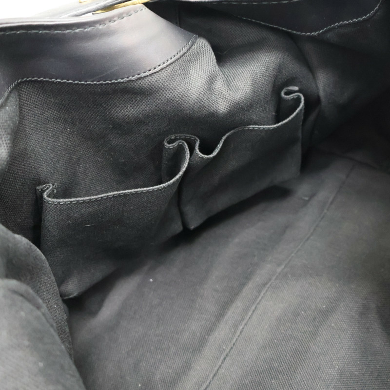 黑色 牛皮 Stirrup Leather Handbag 手提包 296856 【GUCCI 古馳】 296856-5