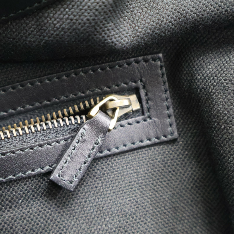 黑色 牛皮 Stirrup Leather Handbag 手提包 296856 【GUCCI 古馳】 296856-9