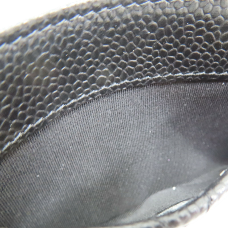 黑色牛皮 菱格紋 荔枝紋 Matelasse名片夾 卡夾 AP0213【CHANEL 香奈兒】 AP0213-4