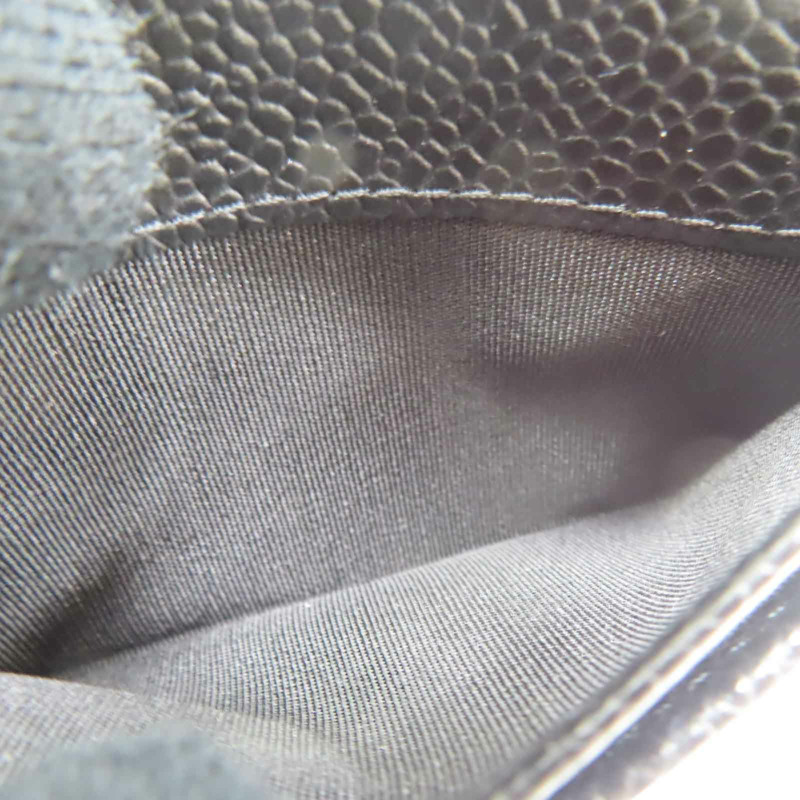 黑色牛皮 菱格紋 荔枝紋 Matelasse名片夾 卡夾 AP0213【CHANEL 香奈兒】 AP0213-6