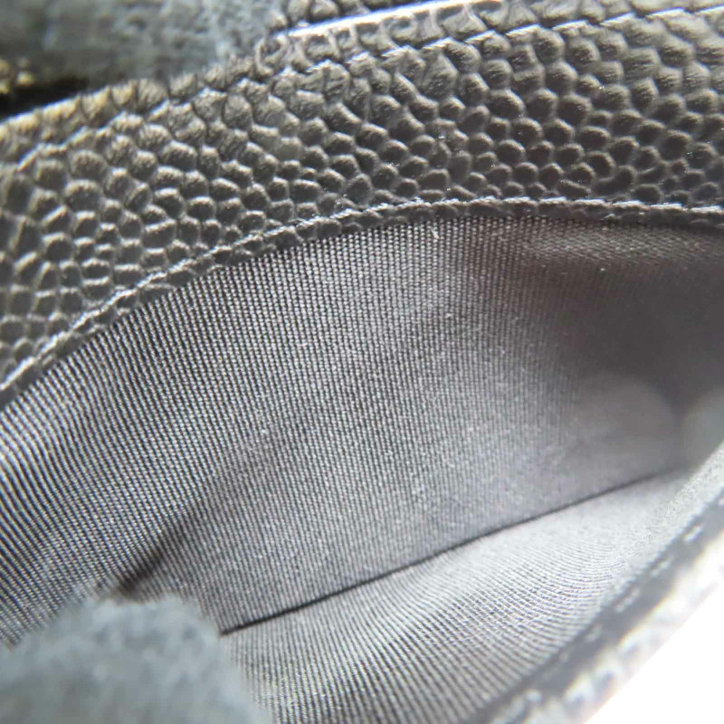 黑色牛皮 菱格紋 荔枝紋 Matelasse名片夾 卡夾 AP0213【CHANEL 香奈兒】 AP0213-7