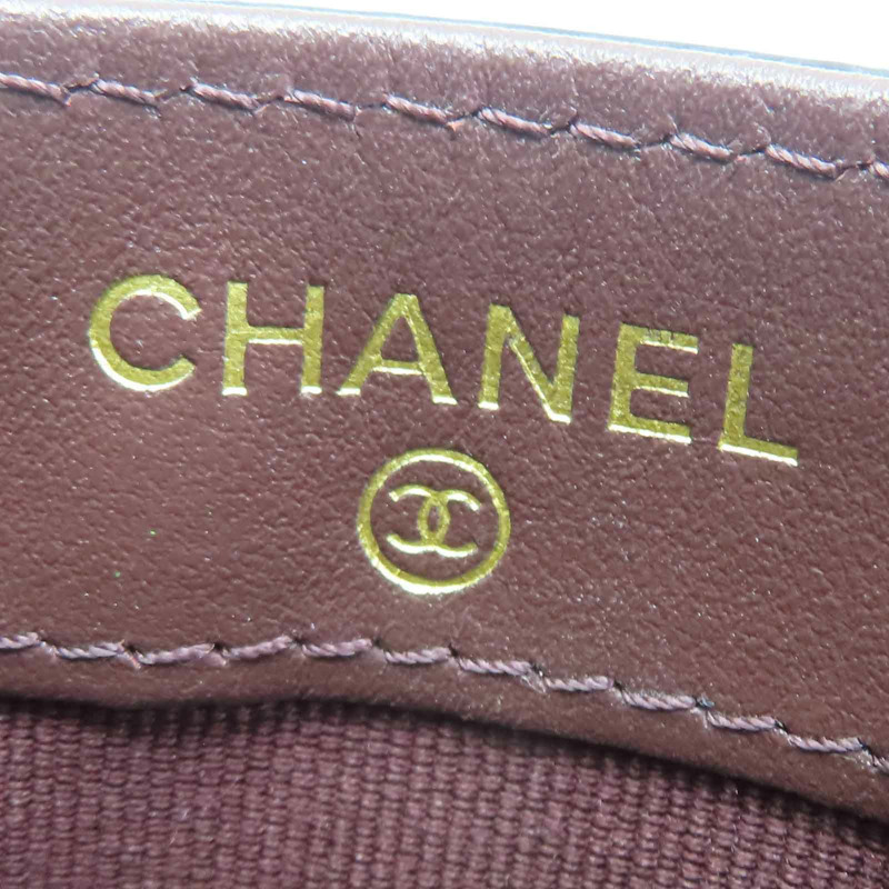 黑色牛皮 菱格紋 荔枝紋 Matelasse名片夾 卡夾 AP0213【CHANEL 香奈兒】 AP0213-8