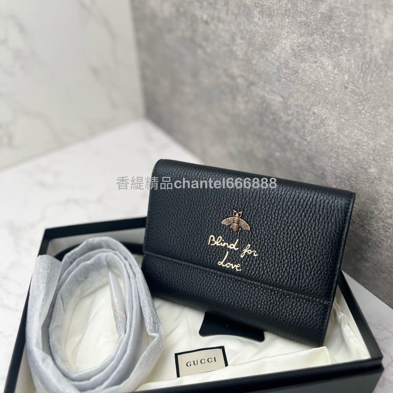 💗香緹國際精品💗 673 Gucci 蜜蜂斜背包 閒置品-0