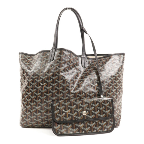 GOYARD 塗層帆布Saint Louis PM銀扣肩背袋
