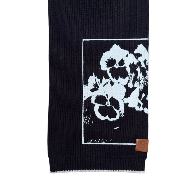 LOEWE 雙面 圍巾-5