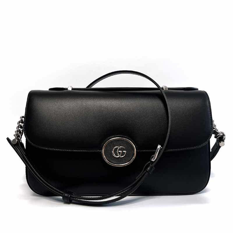 GUCCI Petite GG 小單肩包 黑色 739721 AABSG 1000-0