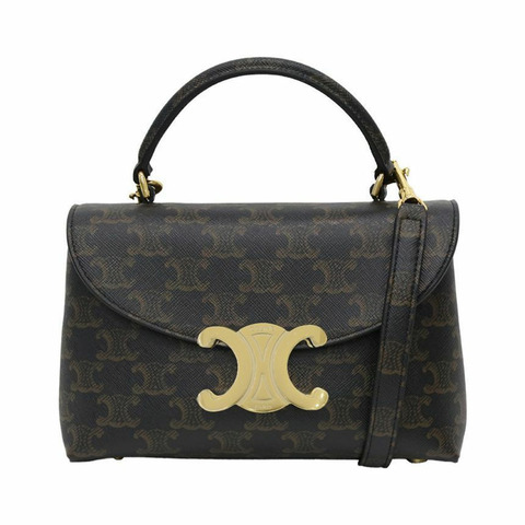 CELINE Tina Nino Triumph 肩背包棕褐色 118112FRH 04LU