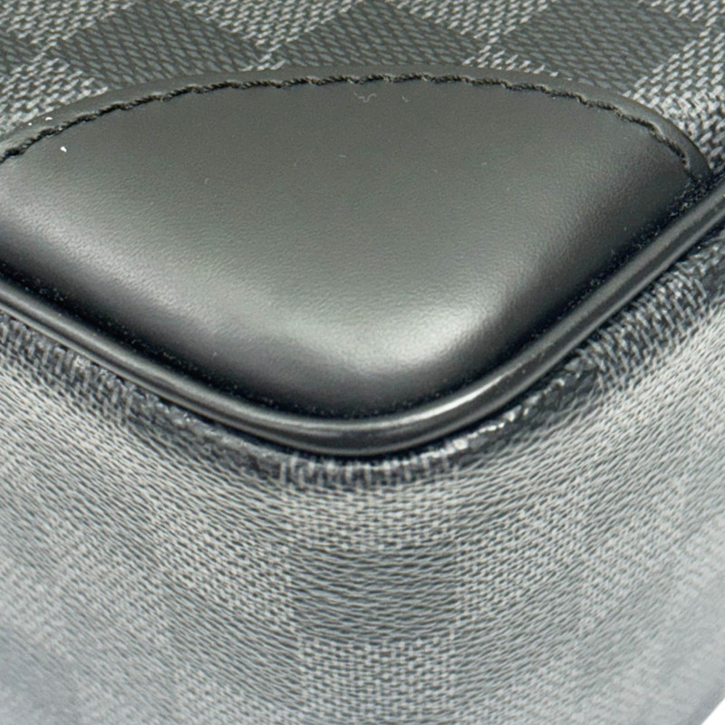黑色 棋盤格帆布 Port Document Voyage 公事包 兩用包【LOUIS VUITTON LV 路易威登】 N41123-11