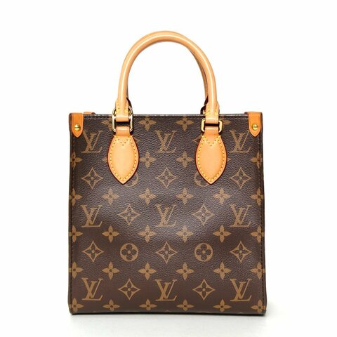 LOUIS VUITTON SACPLAT琴譜包BB21.5老花PVC晶片肩背包