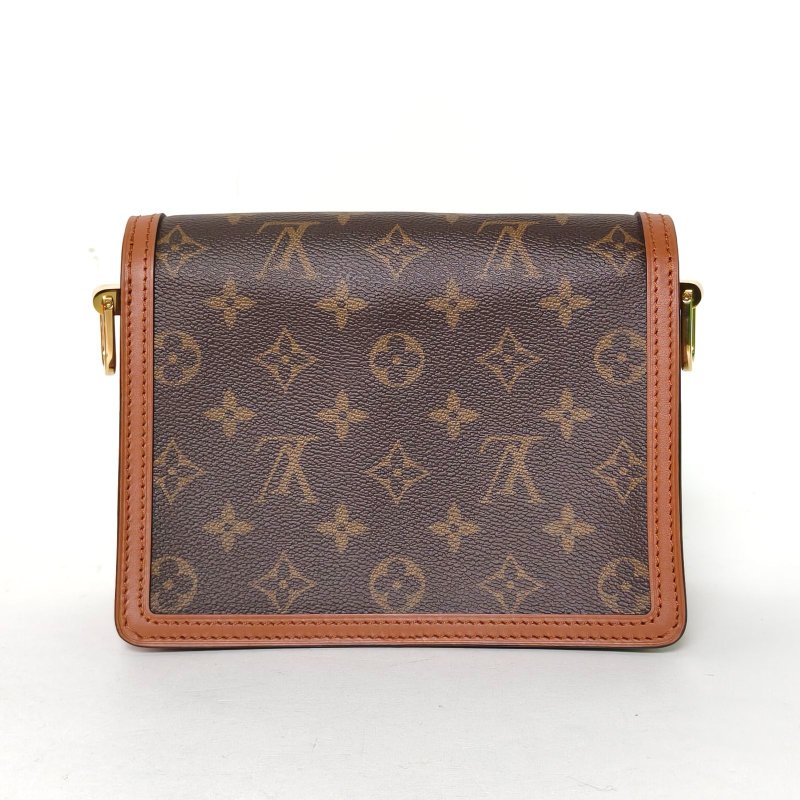 LOUIS VUITTON Dauphine達芙妮Mini20老花PVC晶片肩背包-2