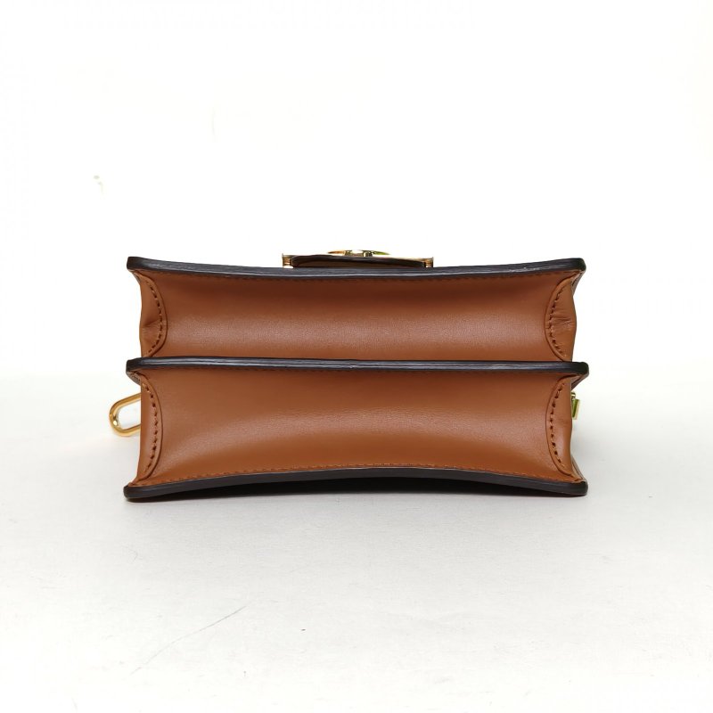 LOUIS VUITTON Dauphine達芙妮Mini20老花PVC晶片肩背包-4