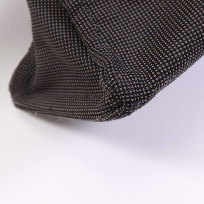 HERMES 帆布Herline GM銀扣手挽袋-7