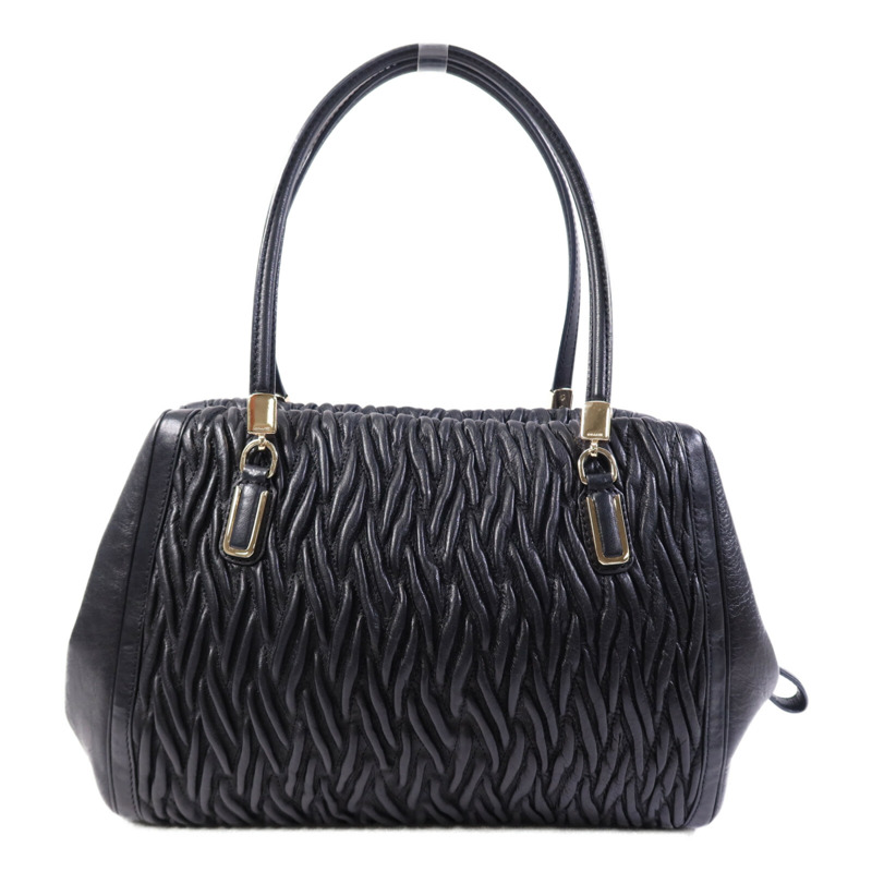 COACH 牛皮皮革Madison Gathered金扣肩背袋-1