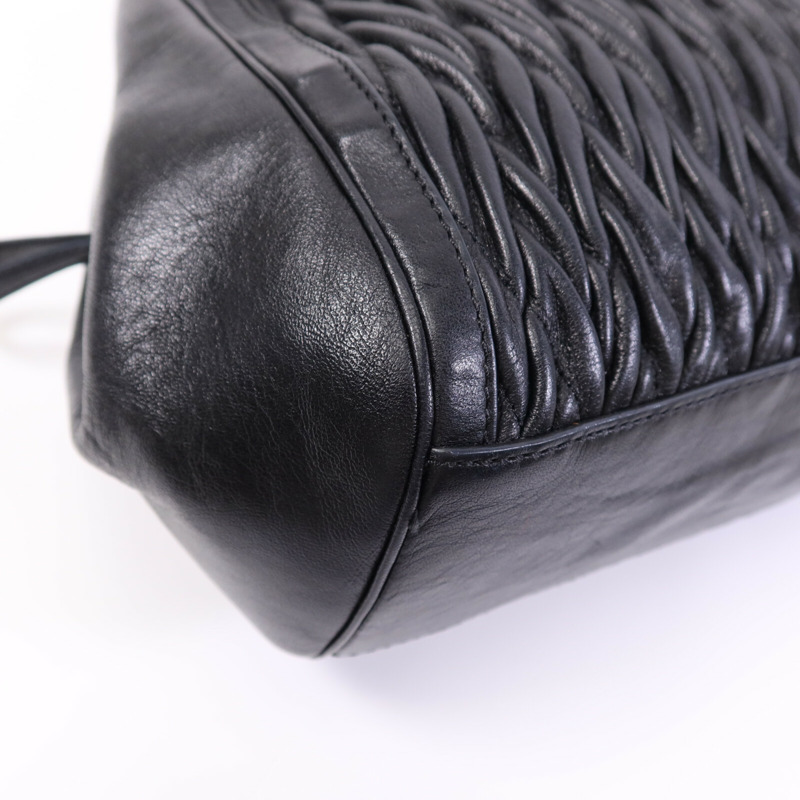 COACH 牛皮皮革Madison Gathered金扣肩背袋-7