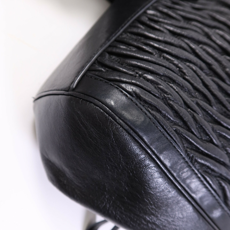 COACH 牛皮皮革Madison Gathered金扣肩背袋-8