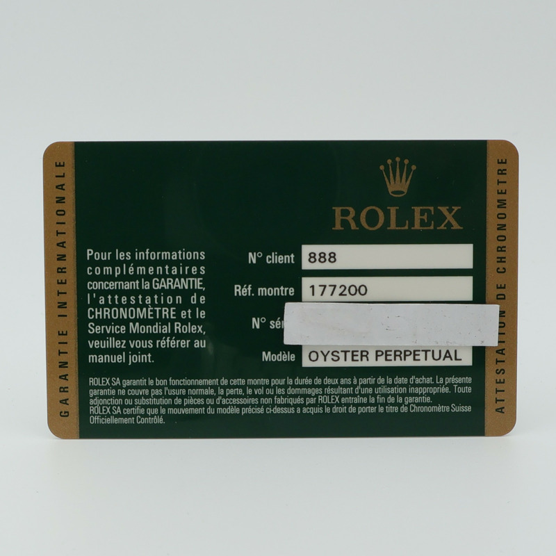 ROLEX Oyster Perpetual 177200-15