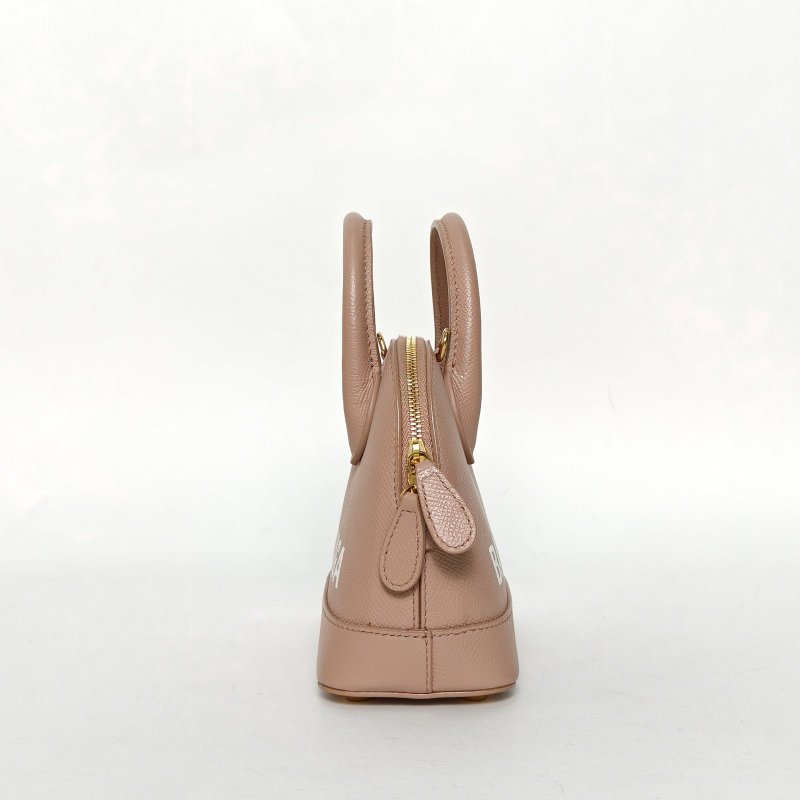 BALENCIAGA 粉色牛皮貝殼包肩背包-1