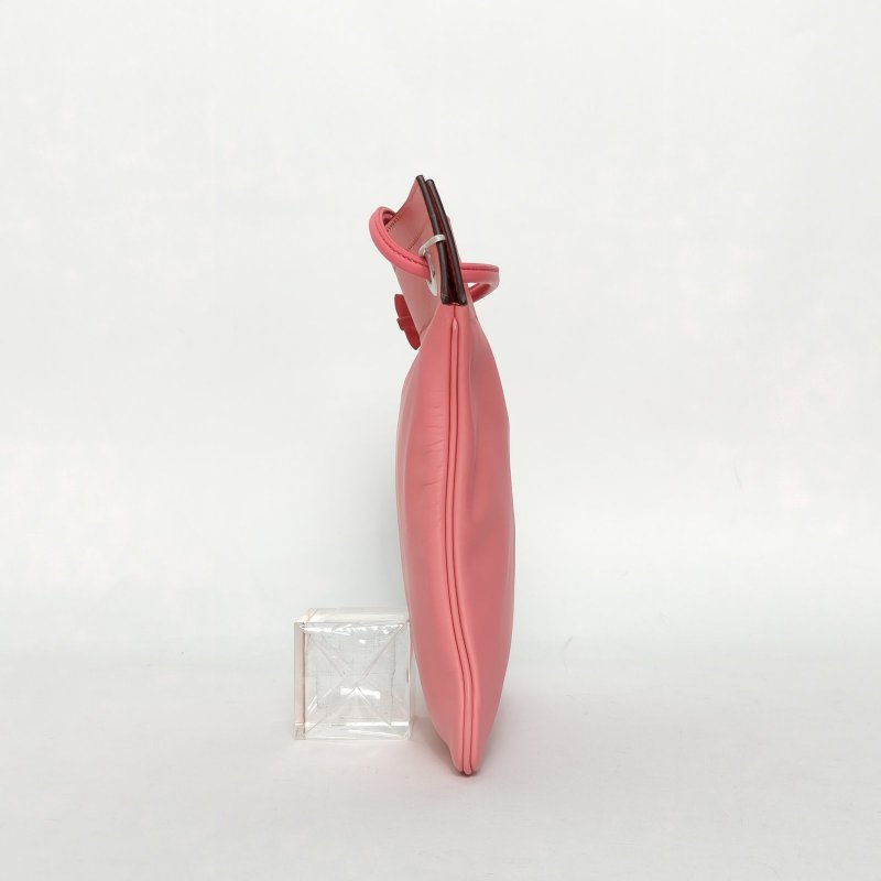 HERMES Aline馬夫包Mini198W新唇膏粉Swift皮/羊皮D刻銀扣肩背包-3