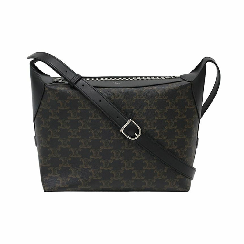 CELINE Triomphe Harry 斜背包 黑色 38SI-0