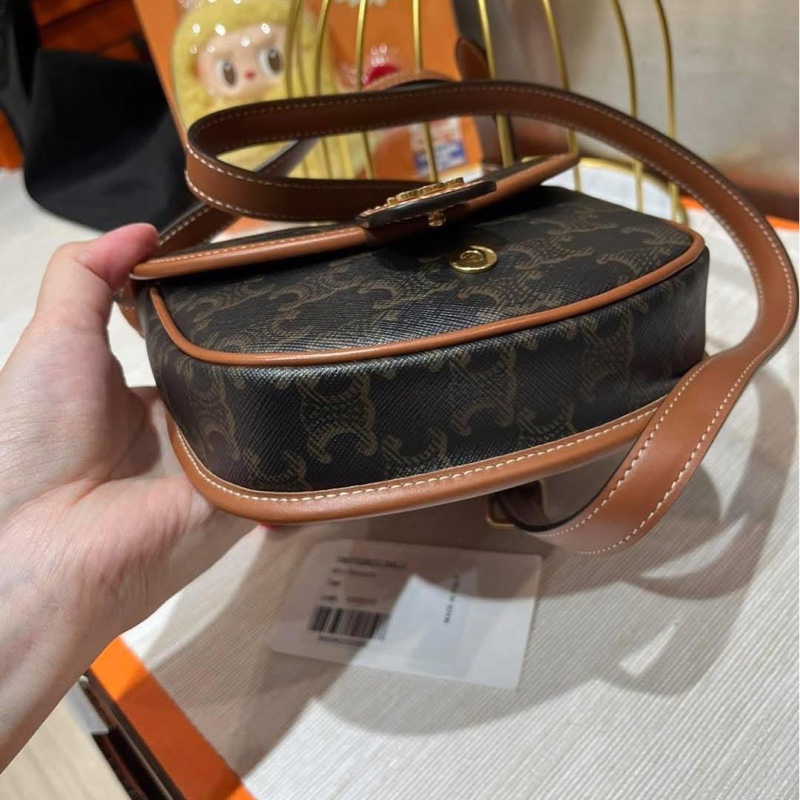 Celine mini Besace Triomphe Shoulder Bag-4