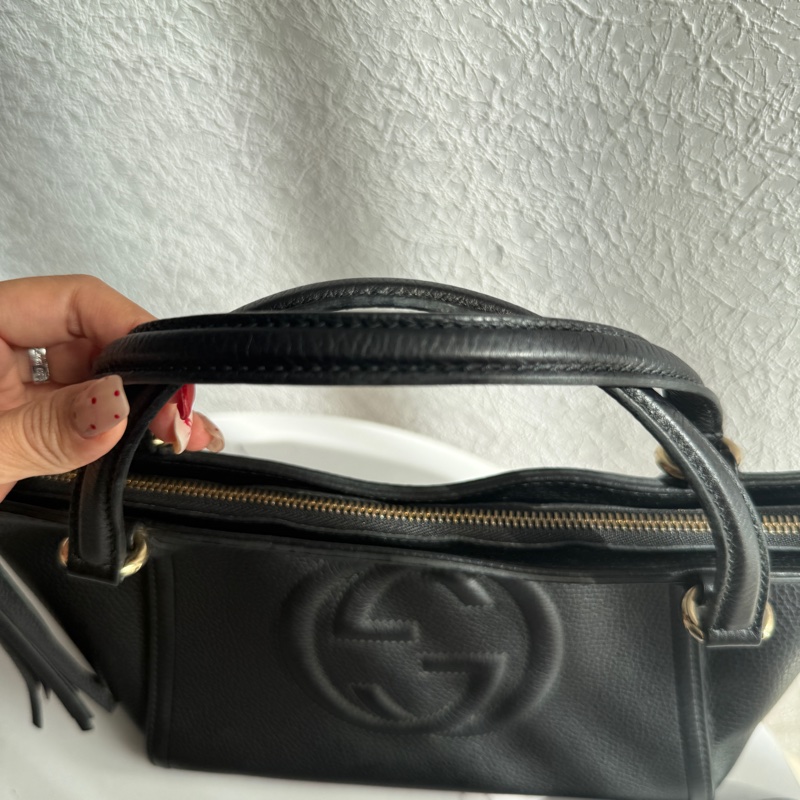 Gucci 流蘇兩用包 很方便 有拉鏈 年底優惠💕💕💕💕-4