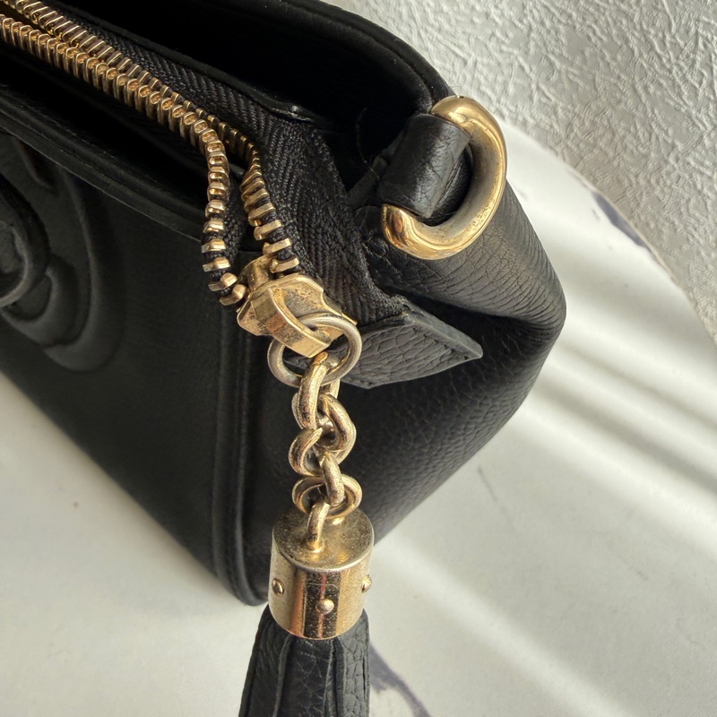 Gucci 流蘇兩用包 很方便 有拉鏈 年底優惠💕💕💕💕-10