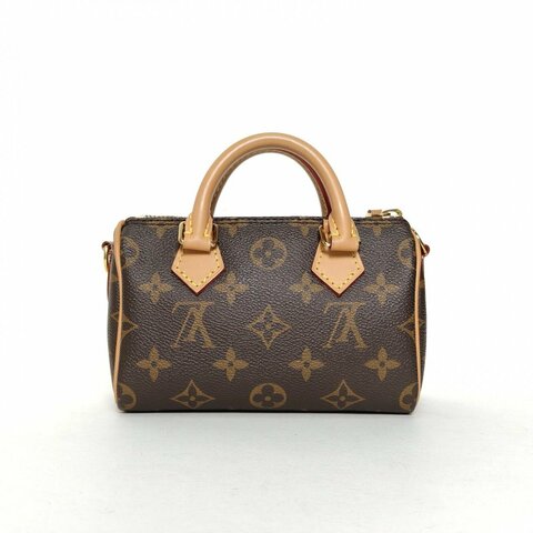 LOUIS VUITTON SpNano16可拆卸肩帶老花PVC2022肩背包