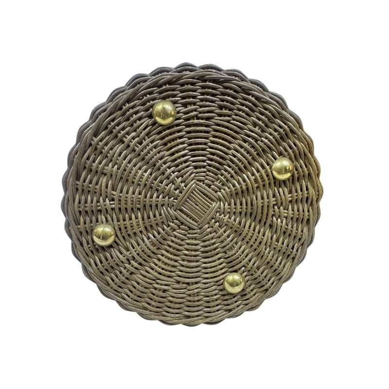 【美收精品】DIOR老花竹編水桶包 4-574-4