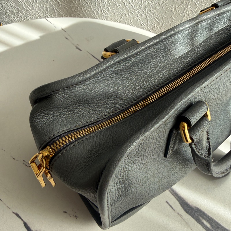 Loewe超美藍灰色 手提包-21