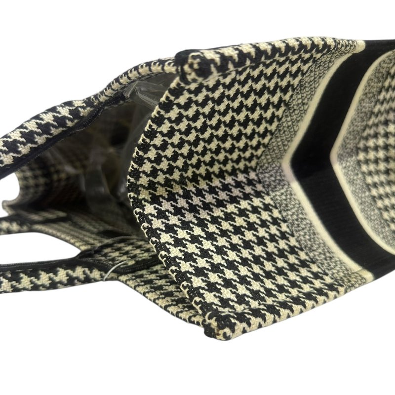 【美收精品】DIOR黑白千鳥紋托特包 4-575-6