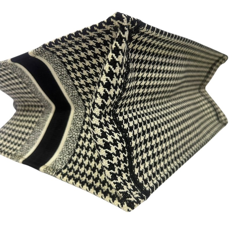 【美收精品】DIOR黑白千鳥紋托特包 4-575-7