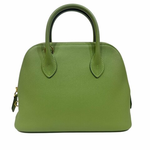 【美收精品】HERMES bolide 25蘋果綠Z刻印 4-664