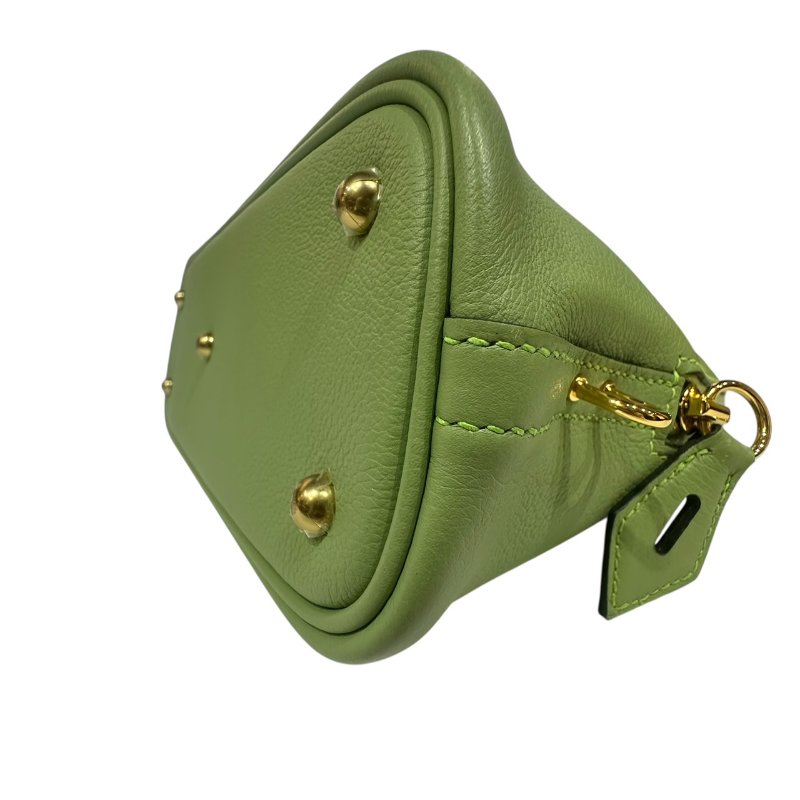 【美收精品】HERMES bolide 25蘋果綠Z刻印 4-664-8