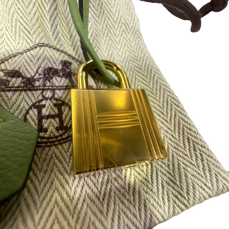 【美收精品】HERMES bolide 25蘋果綠Z刻印 4-664-12