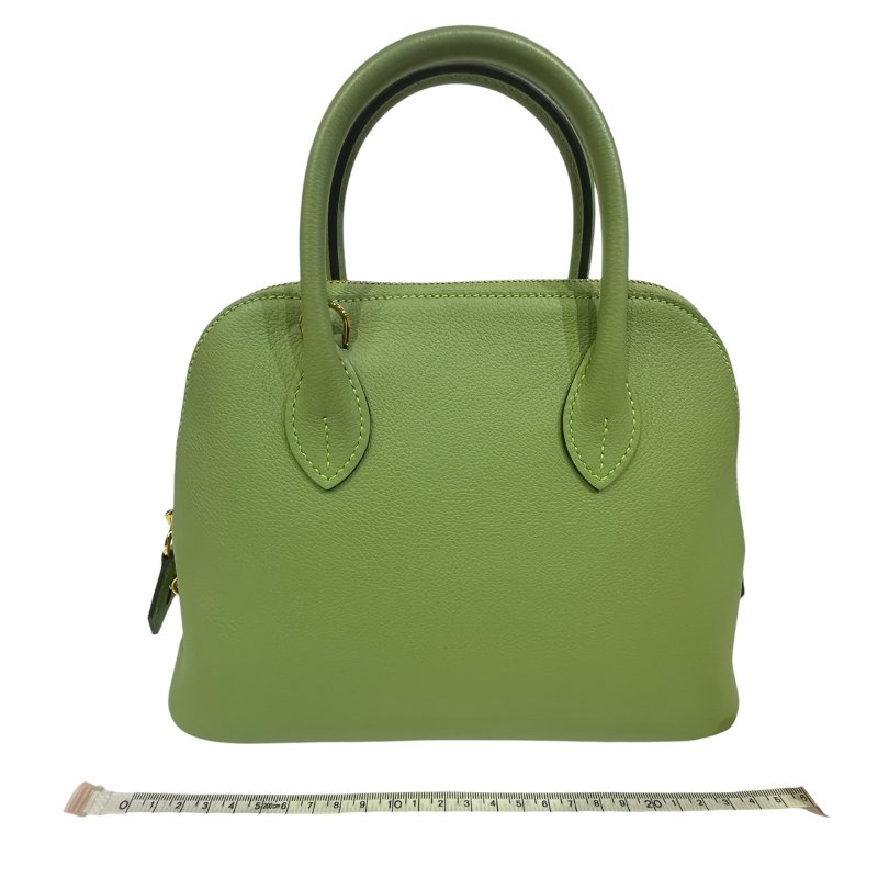 【美收精品】HERMES bolide 25蘋果綠Z刻印 4-664-22