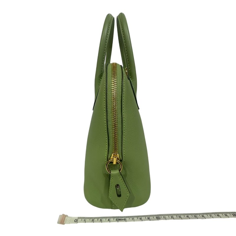 【美收精品】HERMES bolide 25蘋果綠Z刻印 4-664-23