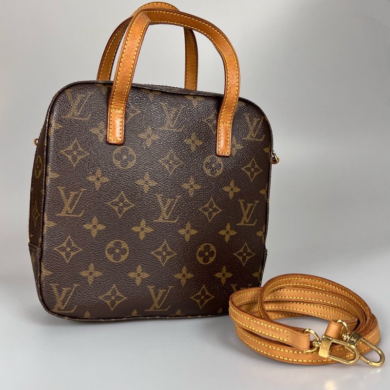 LV M47500/AR0072 老花飯盒包-0