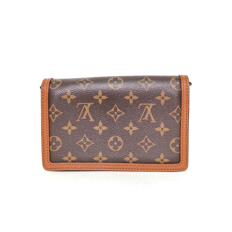 LOUIS VUITTON Dauphine達芙妮WOC拼拼色牛皮/PVC2019肩背包-2